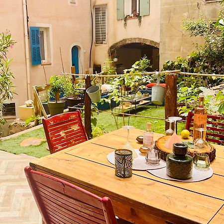 Ferienwohnung Rez De Jardin, Le Pra De Pe Cotignac Exterior foto