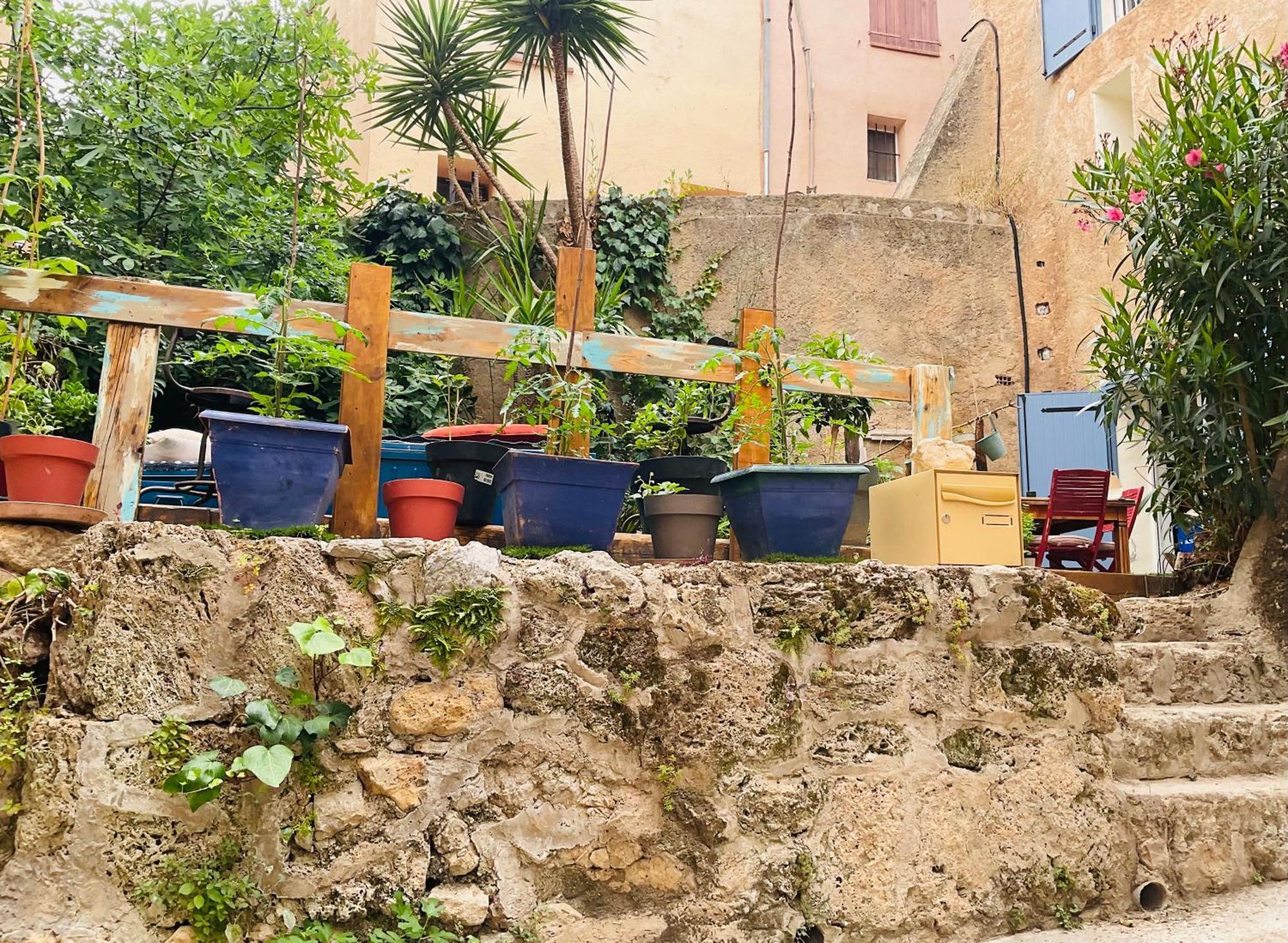 Ferienwohnung Rez De Jardin, Le Pra De Pe Cotignac Exterior foto