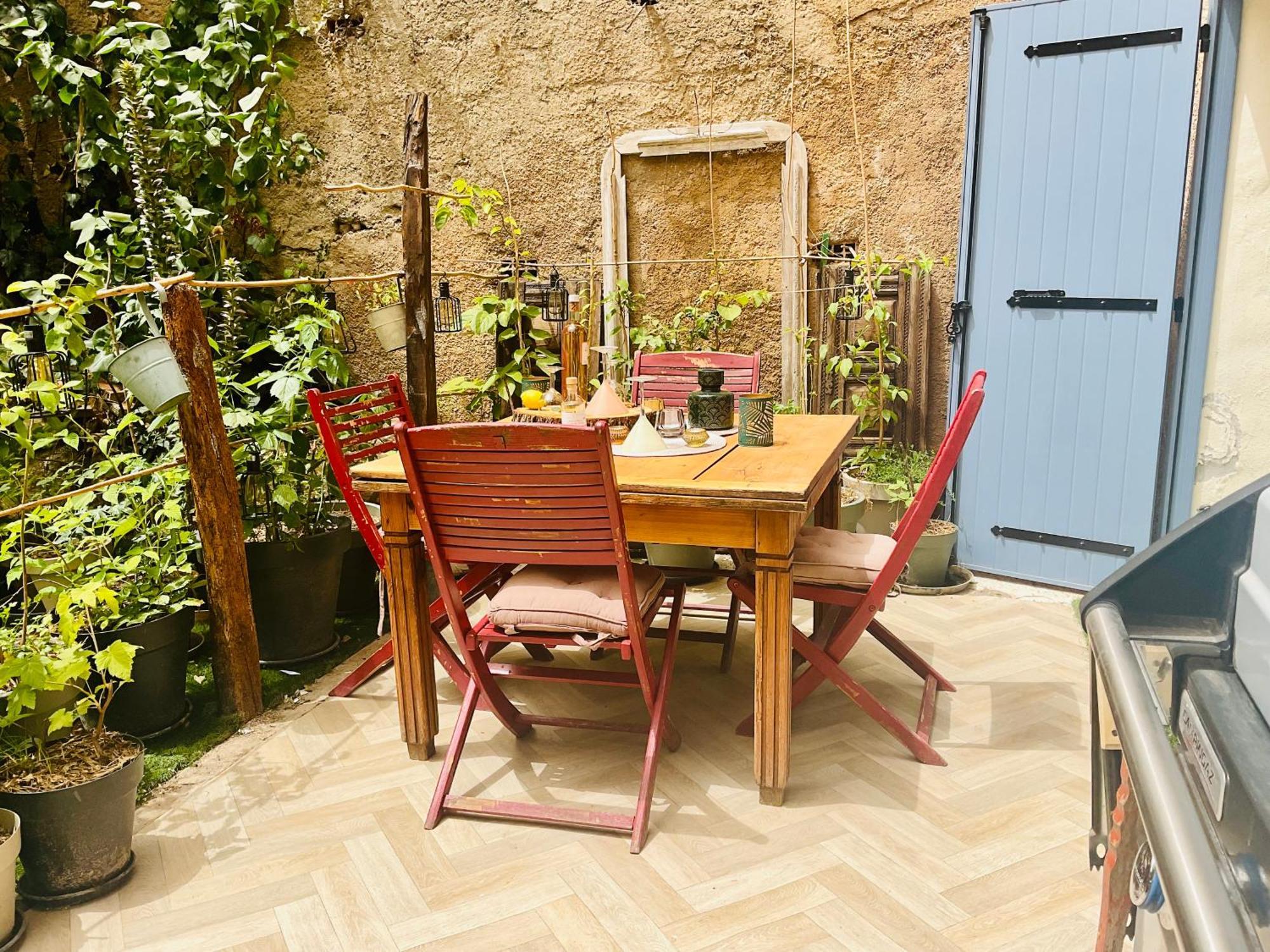 Ferienwohnung Rez De Jardin, Le Pra De Pe Cotignac Exterior foto